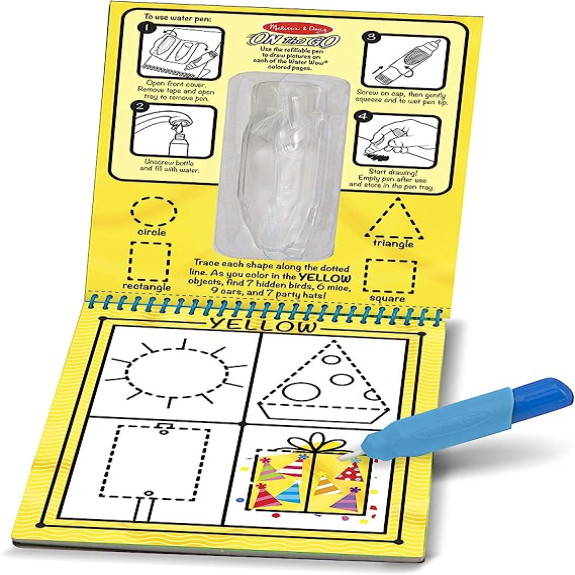Melissa and Doug Water Wow - Colors & Shapes